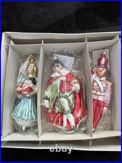 Christopher Radko Christmas Ornaments NUTCRACKER SUITE I LTD ED 1995 NIB MINT
