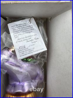 Christopher Radko Christmas Ornaments NUTCRACKER SUITE I LTD ED 1995 NIB MINT