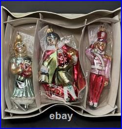Christopher Radko Christmas Ornaments NUTCRACKER SUITE I LTD ED 1995 Nib Mint
