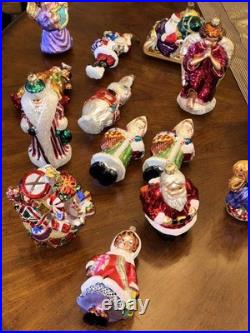 Christopher Radko Christmas Ornaments, VTG or Retired, 90's, (13 Ornaments)