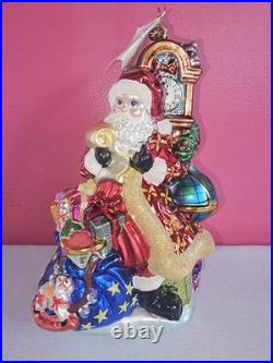 Christopher Radko Christmas Planner Limited Edition #472/7500 #02-SP-91 TAGS