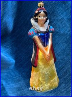 Christopher Radko Christmas ornaments 1997 Disney Snow White beautiful, in Box