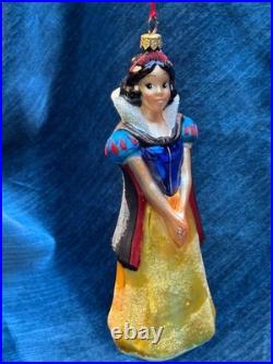 Christopher Radko Christmas ornaments 1997 Disney Snow White beautiful, in Box