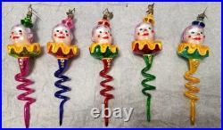 Christopher Radko Clown Streamers