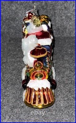 Christopher Radko Collectible Ornament Midnight Express 1018845 Signed Retired