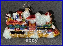 Christopher Radko Collectible Ornament Midnight Express 1018845 Signed Retired