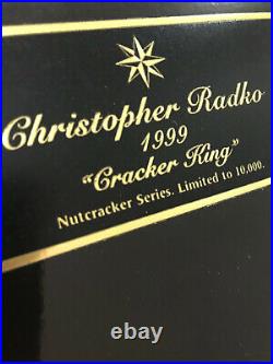 Christopher Radko Cracker King Christmas Ornament Collectible Retired Vtg # 8480