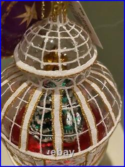 Christopher Radko Crystal Clear Ornament NWT