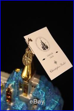 Christopher Radko DISNEY Cinderella Castle Christmas Ornament w Tags 1998