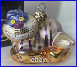 Christopher Radko DISNEY Ornament Alice In Wonderland's CHESHIRE CAT In Box