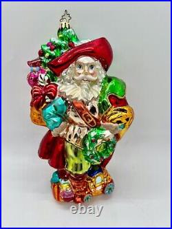 Christopher Radko D'ARTAGNAN NICK ornament 2003 Santa Through the Centuries EUC