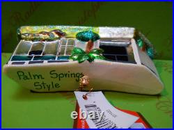 Christopher Radko Desert Style Palm Springs Glass Ornament