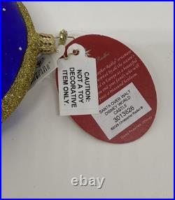 Christopher Radko Disney 2026 Santa Over Cinderella Castle Ornament Wdw