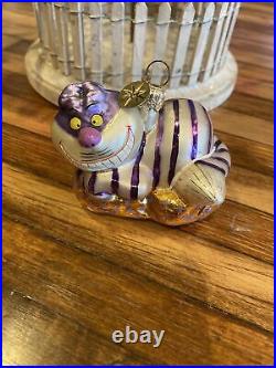 Christopher Radko Disney Alice in Wonderland Ornament Cheshire Cat
