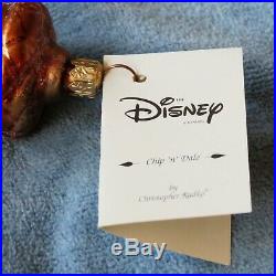 Christopher Radko Disney Catalog Excl. Ornament-1998 Chip'n Dale