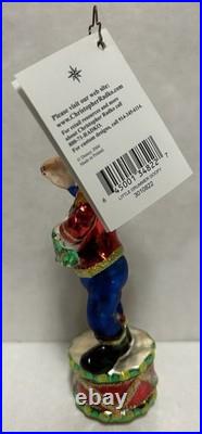 Christopher Radko Disney Little Drummer Goofy Limited Edition to 1500