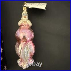 Christopher Radko Disney Little Mermaid URSULA Ornament 6.5 New in Box