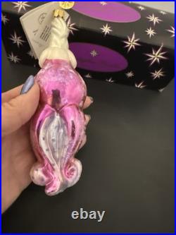 Christopher Radko Disney Little Mermaid URSULA Ornament 6.5 New in Box