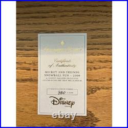 Christopher Radko Disney Mickey and Friends Snowball Fun 2000 6 Ornament Set COA