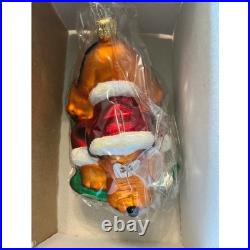 Christopher Radko Disney Mickey and Friends Snowball Fun 2000 6 Ornament Set COA