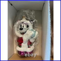 Christopher Radko Disney Mickey and Friends Snowball Fun 2000 6 Ornament Set COA