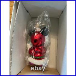 Christopher Radko Disney Mickey and Friends Snowball Fun 2000 6 Ornament Set COA