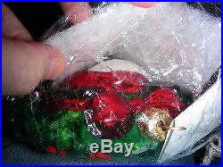 Christopher Radko Disney Ornaments Mickey Mouse Wreath Exclusive Christmas 1998