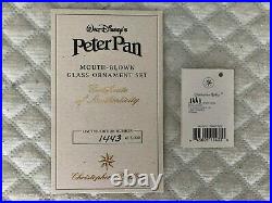 Christopher Radko Disney Peter Pan LE 5,000 Ornament Set