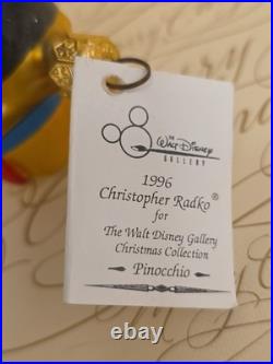 Christopher Radko Disney Pinocchio 1996 LE 4907/5000 Ornament 96-DIS-09 7