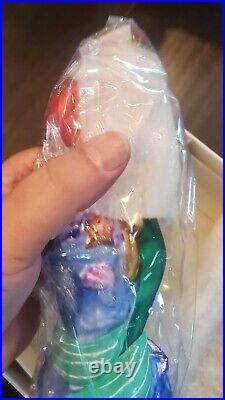 Christopher Radko Disney THE LITTLE MERMAID Ornament ARIEL SEALED PERFECT. NOS