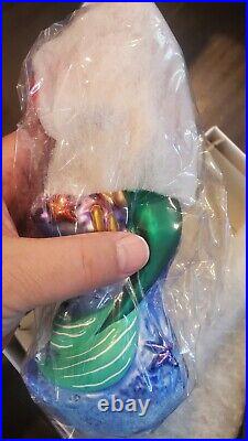 Christopher Radko Disney THE LITTLE MERMAID Ornament ARIEL SEALED PERFECT. NOS