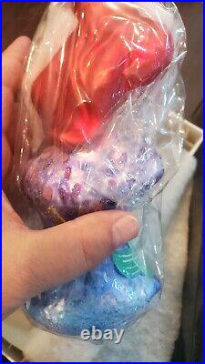 Christopher Radko Disney THE LITTLE MERMAID Ornament ARIEL SEALED PERFECT. NOS