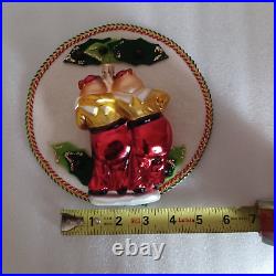 Christopher Radko Disney Tweedle Dee & Tweedle Dum 99-DIS-43 Ornament