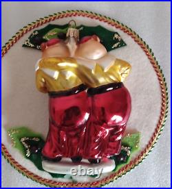 Christopher Radko Disney Tweedle Dee & Tweedle Dum 99-DIS-43 Ornament