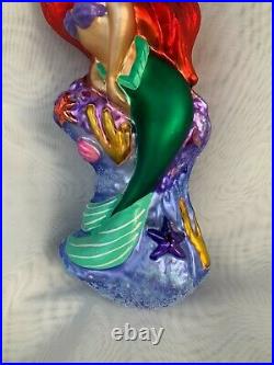 Christopher Radko Disney's Ariel The Little Mermaid Christmas Ornament
