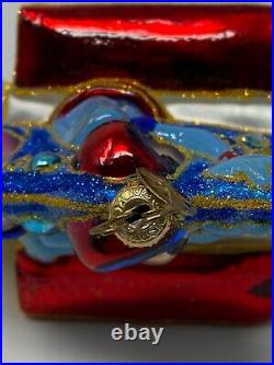 Christopher Radko Disneyland 50th Anniversary Tomorrowland Glass Ornament