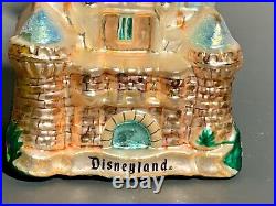 Christopher Radko Disneyland Sleeping Beauty Castle The Blue Castle 1998 Rare