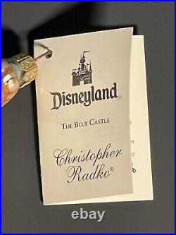 Christopher Radko Disneyland Sleeping Beauty Castle The Blue Castle 1998 Rare
