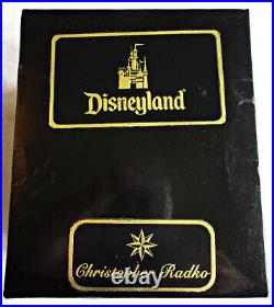 Christopher Radko Disneyland The Blue Castle 1999 glass ornament w hangtag & box