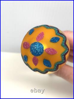 Christopher Radko EGGS & QUACKERS Easter Ornament Vintage 1999 Glass Reflector