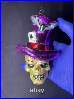 Christopher Radko EXTREMELY RARE Harrowing Headgear 2005 Ornament