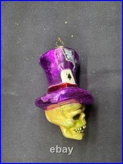 Christopher Radko EXTREMELY RARE Harrowing Headgear 2005 Ornament