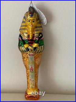 Christopher Radko Egyptian Christmas Ornament of King Tutankhamun