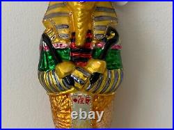 Christopher Radko Egyptian Christmas Ornament of King Tutankhamun