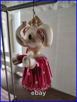 Christopher Radko Elephant Ornaments