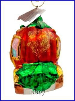 Christopher Radko Enchanted Evening Pumpkin Hallowee Ornament, Starlight Members