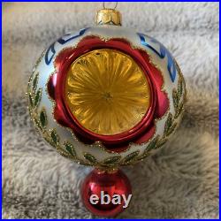 Christopher Radko Epiphany Triple Reflector Drop