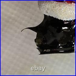Christopher Radko Express Request Santa Glass Christmas Ornament 6 READ Rare