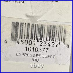 Christopher Radko Express Request Santa Glass Christmas Ornament 6 READ Rare