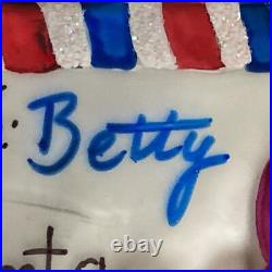 Christopher Radko Express Request Santa Glass Christmas Ornament 6 READ Rare